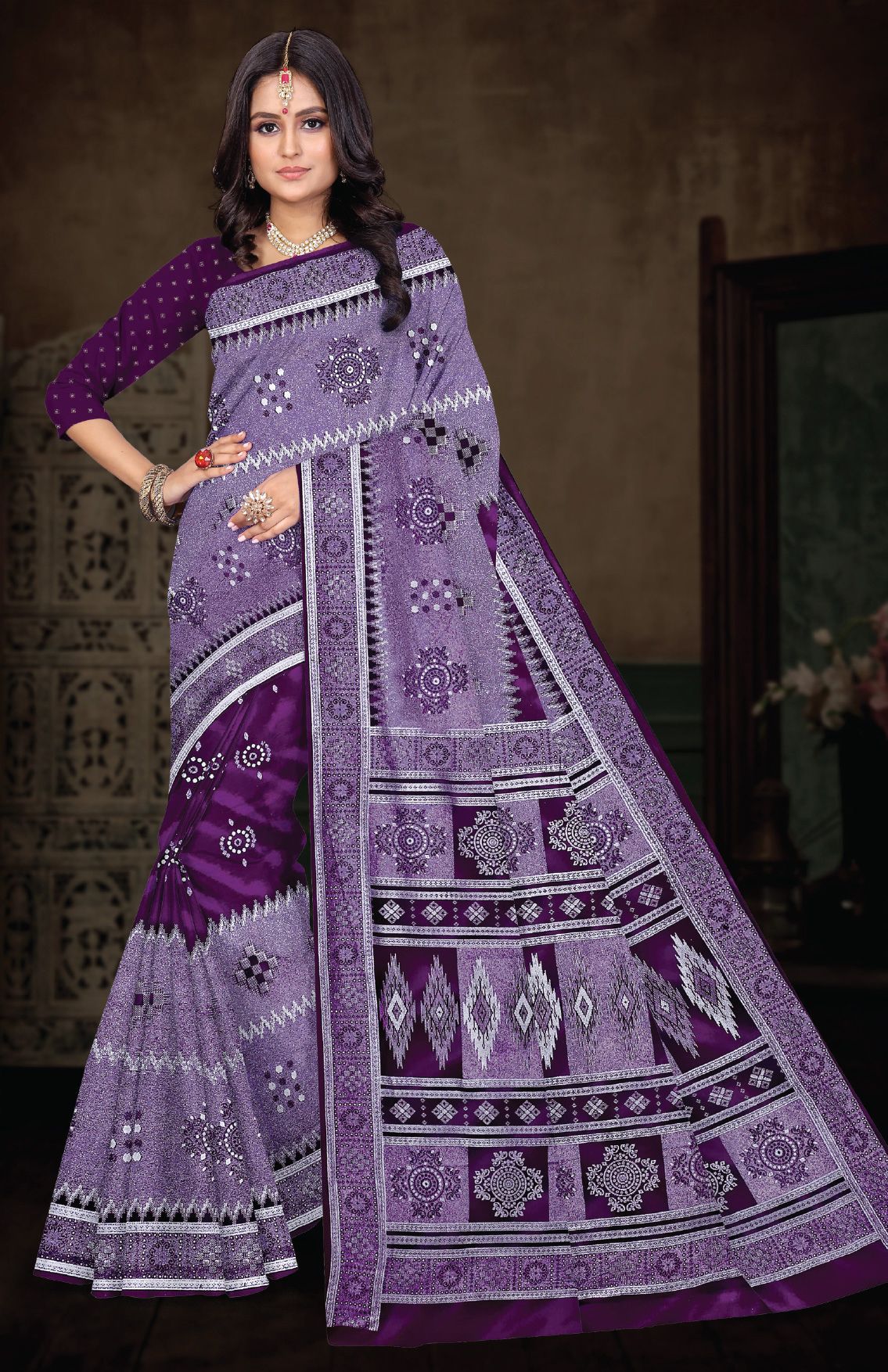 Purple Saree Collection