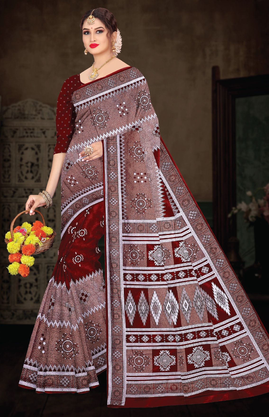 Cream Ethnic Collection